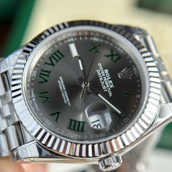 Rolex DateJust 126334 Wimbledon Dial Best Replica VS Factory 41mm (1)