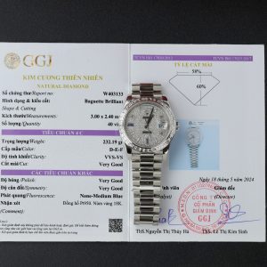 Rolex Day-Date 228396TBR Customs Platinum & Natural Diamonds 40mm (2)