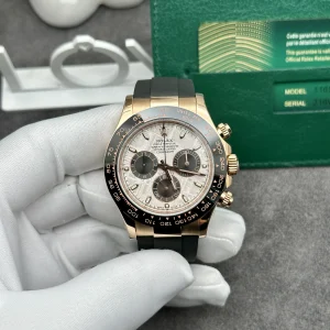 Rolex Daytona Real Gold 18K Customs Meteorite Dial Best Replica 40mm (1)