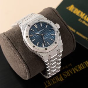 Audemars Piguet Royal Oak Frosted Gold Selfwinding 15454BC Best Replica 37mm