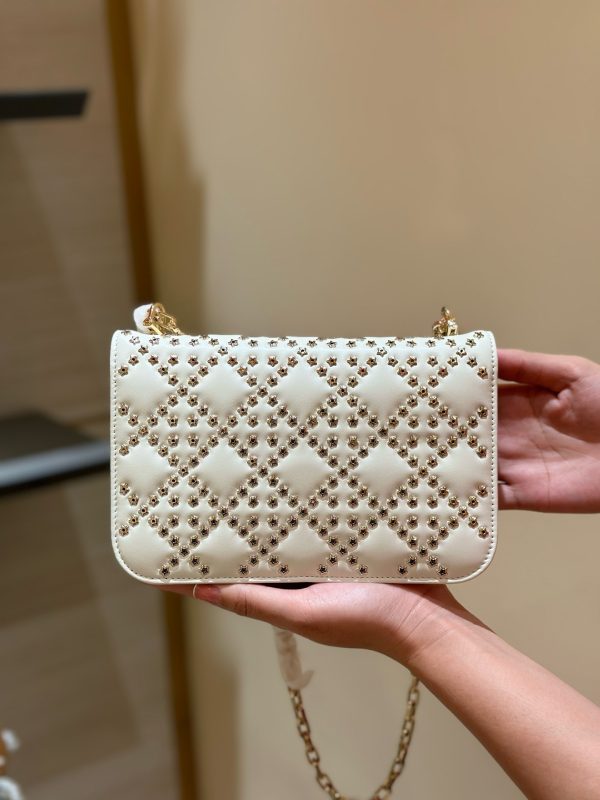 Dior Addict Lucky Replica Bags White Womens 21x13x3cm (2)