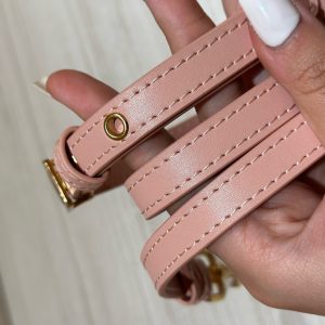 Dior Boby Womens Replica Bags Cowhide Pink 21x12x5cm (2)