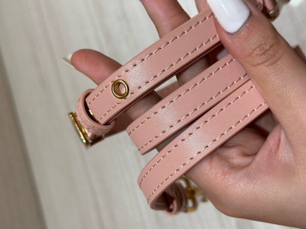 Dior Boby Womens Replica Bags Cowhide Pink 21x12x5cm (2)