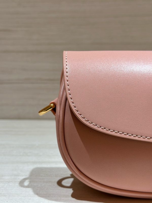 Dior Boby Womens Replica Bags Cowhide Pink 21x12x5cm (2)