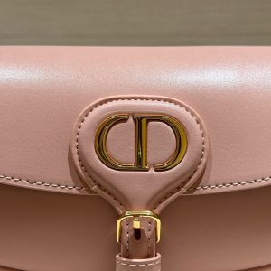 Dior Boby Womens Replica Bags Cowhide Pink 21x12x5cm (2)