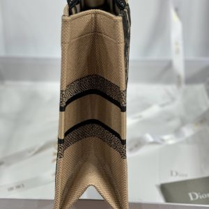 Dior Book Tote Replica Bags Womens Tiger Stripes Pattern 36cm (2)