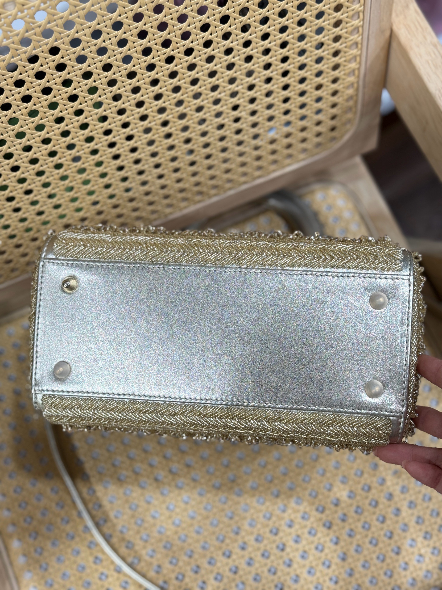 Dior Lady Best Replica Bags Womens Beaded 24cm (1) Dior Lady Best Replica Bags Womens Beaded 24cm (2)