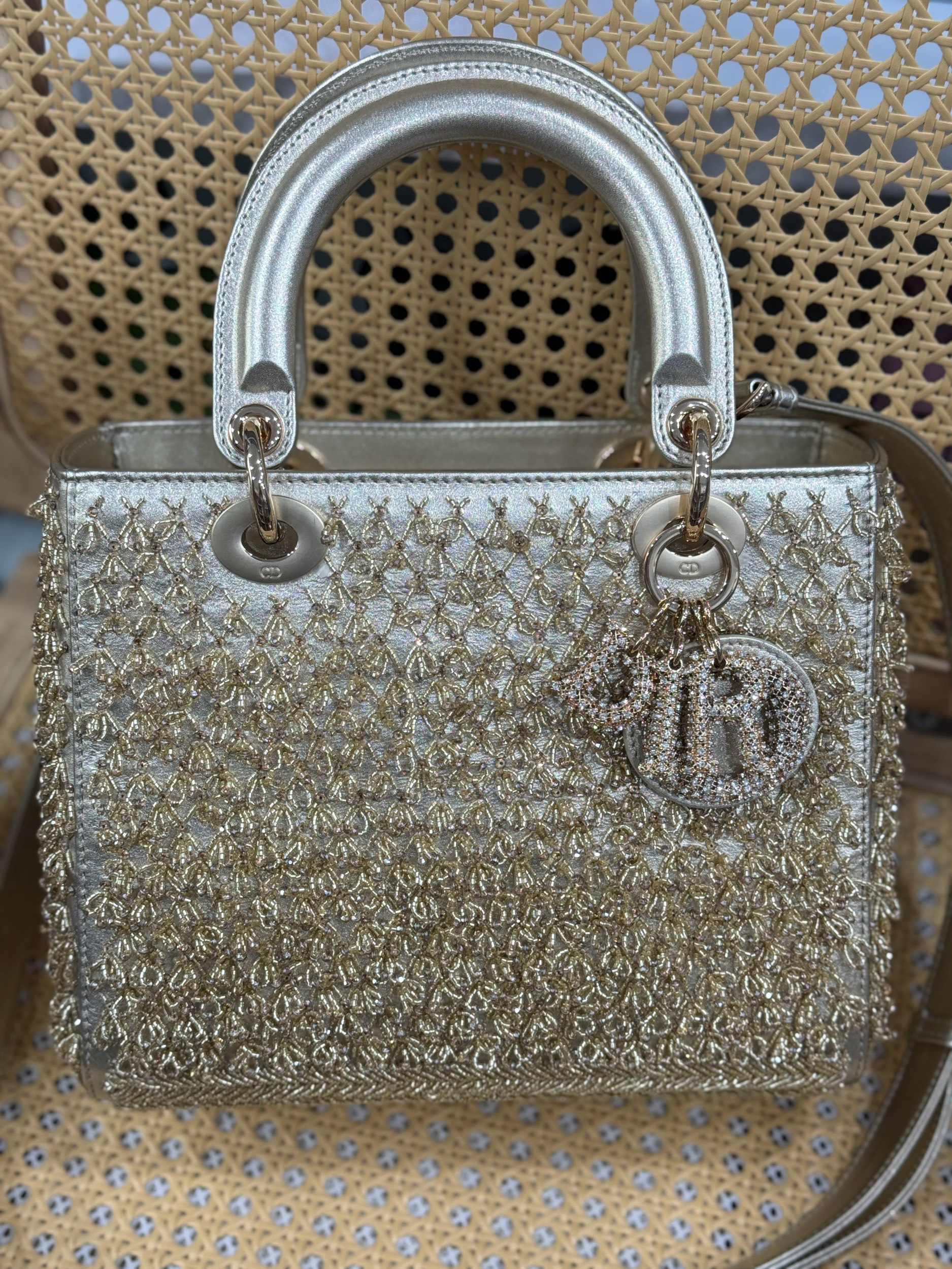 Dior Lady Best Replica Bags Womens Beaded 24cm (2) Dior Lady Best Replica Bags Womens Beaded 24cm (2)