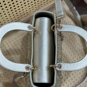 Dior Lady Best Replica Bags Womens Beaded 24cm (2)