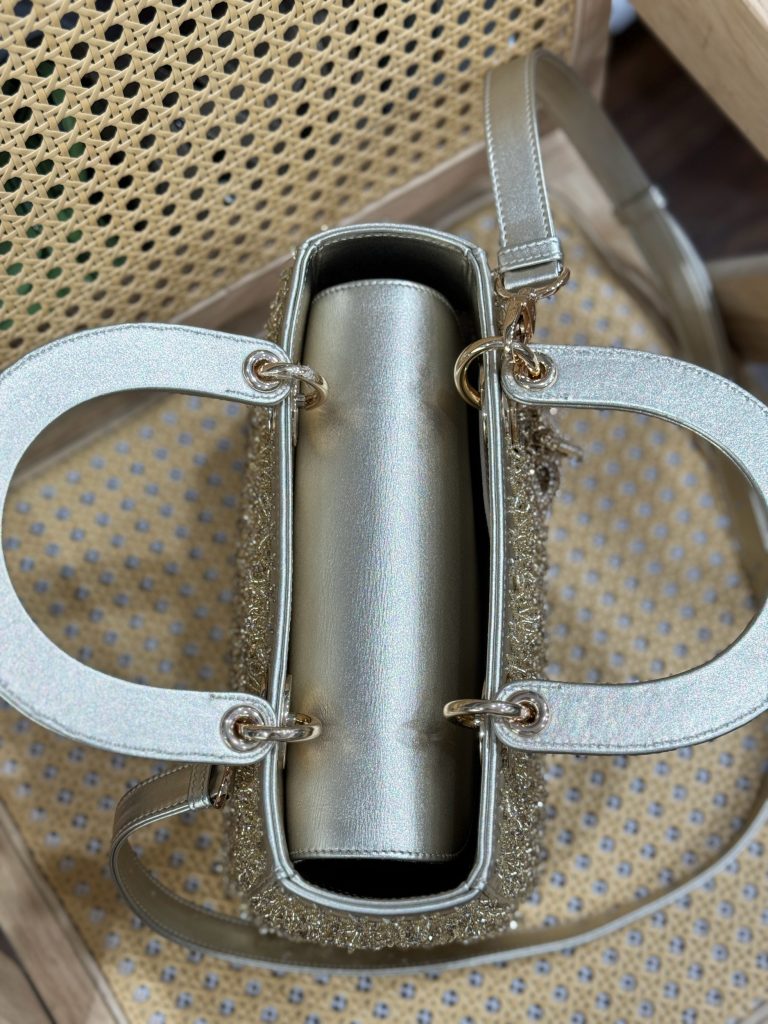 Dior Lady Best Replica Bags Womens Beaded 24cm (2)