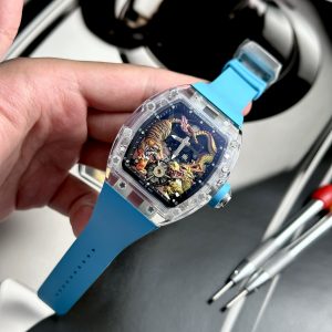 Richard Mille RM 51-01 Tourbillon Tiger And Dragon Best Replica Watch 40x48mm (3)