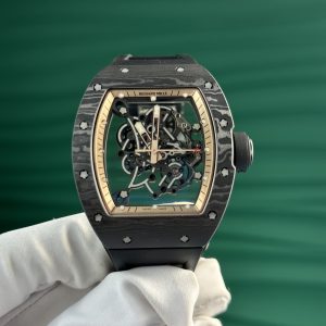 Richard Mille RM055-CA-RG Black Carbon NTPT Best Replica New 2024 ZF Factory (12)