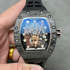 Richard Mille RM66 Flying Tourbillon Carbon Customs 18K Gold 42 (1)