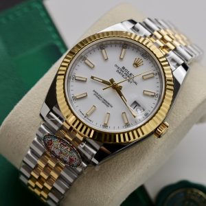Rolex DateJust 126331 White Dial Clean Factory Best Replica Watch 41mm (1)