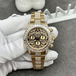 Rolex Daytona Eye Of The Tiger 116598TBR Real Gold & Diamonds Best Quality 40mm (11)