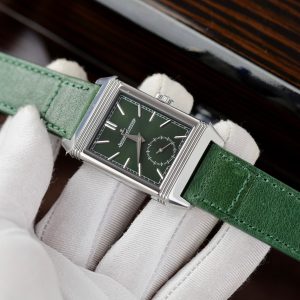 Jaeger Lecoultre Master Reverso Tribute Small Seconds Green Color MGF 30x40mm