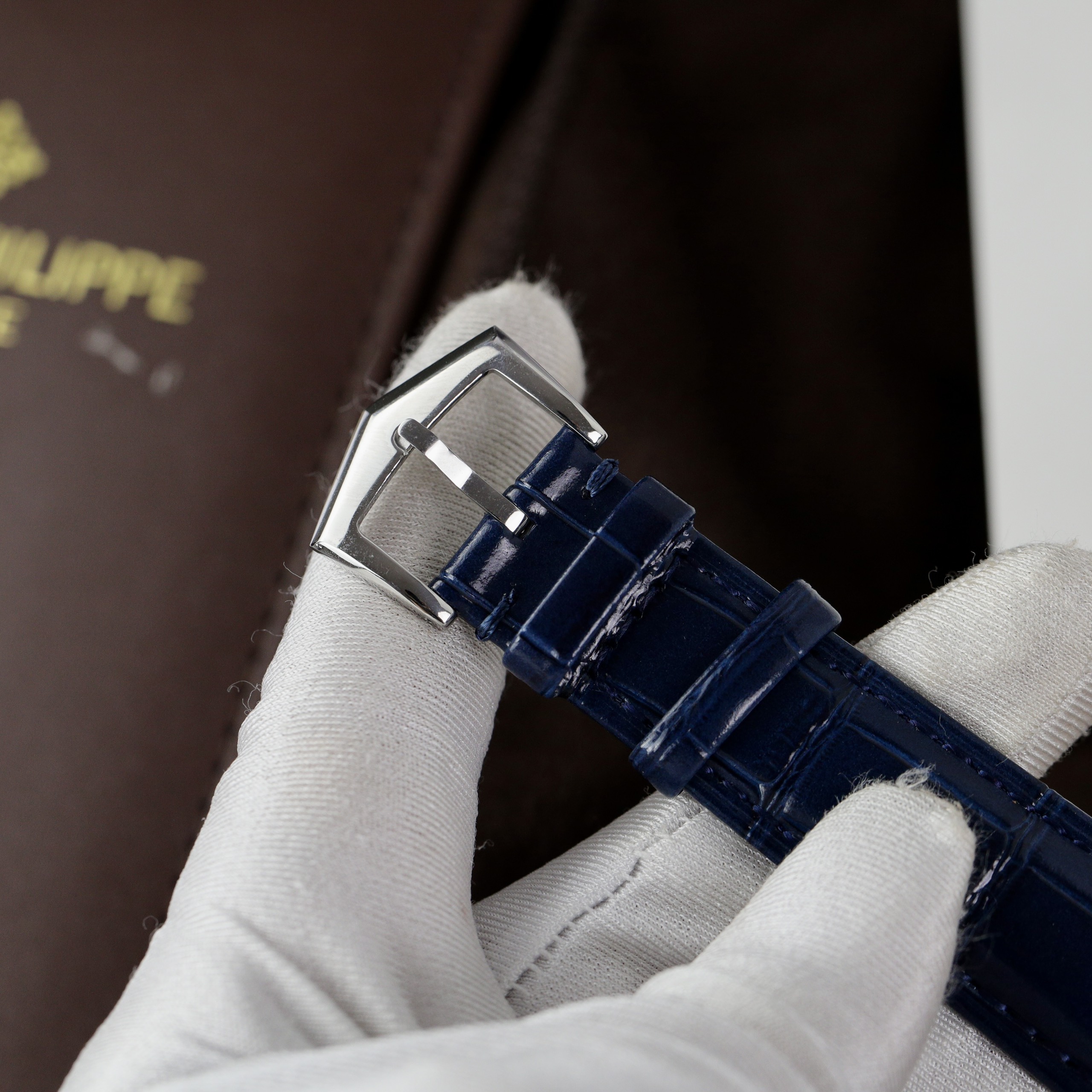 Patek Philippe Complications 5961P Blue Replica Watch TW Factory (1) Patek Philippe Complications 5961P Blue Replica Watch TW Factory (6)