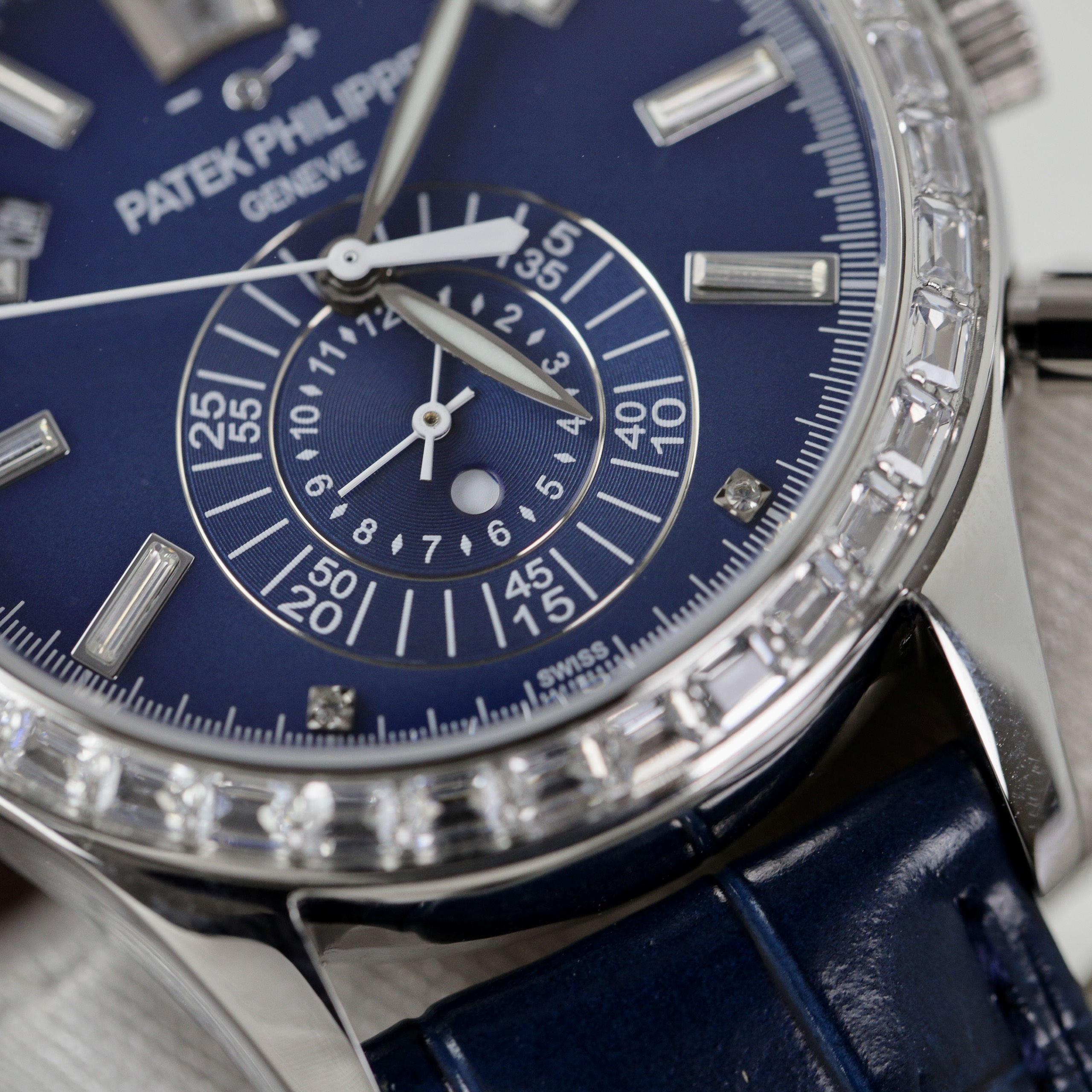 Patek Philippe Complications 5961P Blue Replica Watch TW Factory (6) Patek Philippe Complications 5961P Blue Replica Watch TW Factory (6)