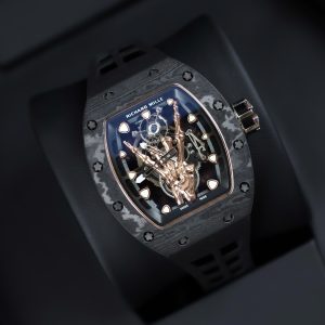 Richard Mille Fake Watch RM66 Automatic & Black Carbon 43mm (7)