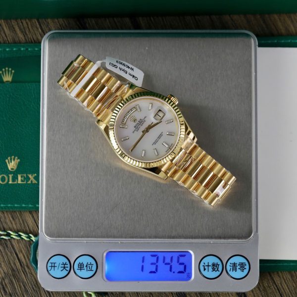 Rolex Best Replica Watch Day-Date Gold Wrapped GM Factory V3 36mm (5)