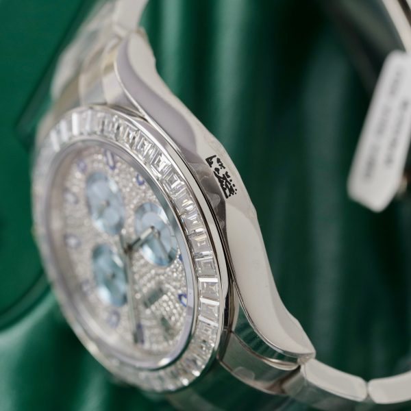 Rolex Cosmograph Daytona Custom Full Moissanite Diamonds (1)