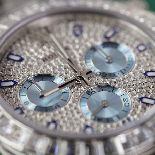 Rolex Cosmograph Daytona Custom Full Moissanite Diamonds (1)