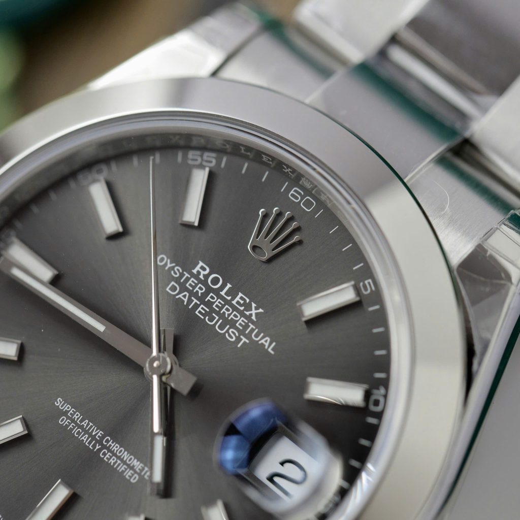 Rolex DateJust 126300 Gray Dial Best Replica Watch VS Factory 41mm (4)