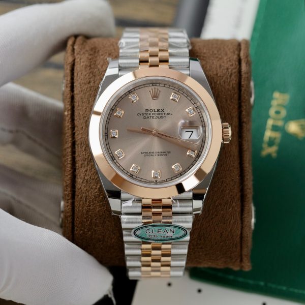 Rolex Datejust 126301 Smooth Bezel Replica Watch Clean Factory 41mm (1)