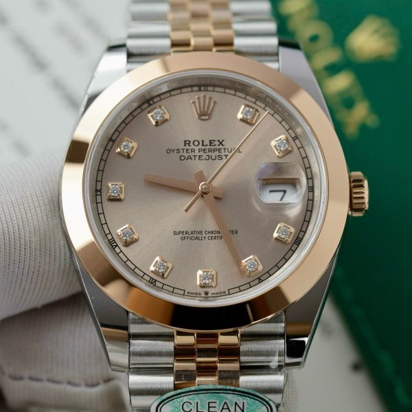 Rolex Datejust 126301 Smooth Bezel Replica Watch Clean Factory 41mm (1)