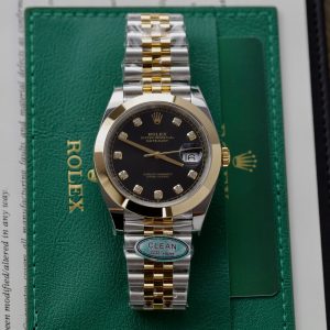 Rolex Datejust 126303 Black Dial Replica Watch Clean Factory 41mm (3)