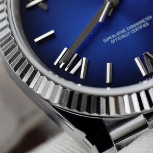 Rolex Day-Date 228236 Blue Ombre Best Replica 186 Grams QF Factory 40mm (4)