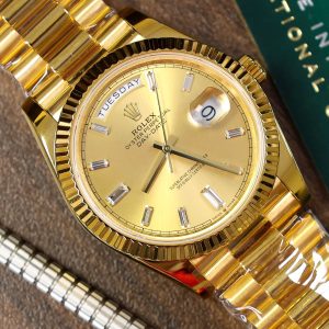 Rolex Day-Date 228238 Gold Wrapped Best Replica Watch GM Factory 40mm