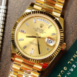 Rolex Day-Date 228238 Gold Wrapped Best Replica Watch GM Factory 40mm