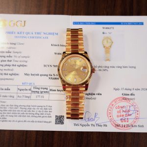 Rolex Day-Date 228238 Gold Wrapped Best Replica Watch GM Factory 40mm