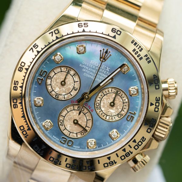 Rolex Daytona 116508 Mother Of Pearl & Moissanite Dial Best Replica Clean Factory 40mm (10)