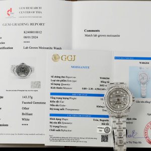 Rolex GMT-Master II Iced Out Customs Full Moissanite Hong Kong