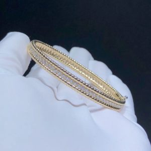 Van Cleef & Arpels Bracelet Custom Natural Diamond 18K Gold (2)