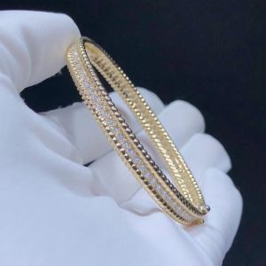 Van Cleef & Arpels Bracelet Custom Natural Diamond 18K Gold (2)