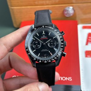 Omega Speedmaster Dark Side Of The Moon Replica 11 Watches Black Ceramic OM Factory 44mm (2)