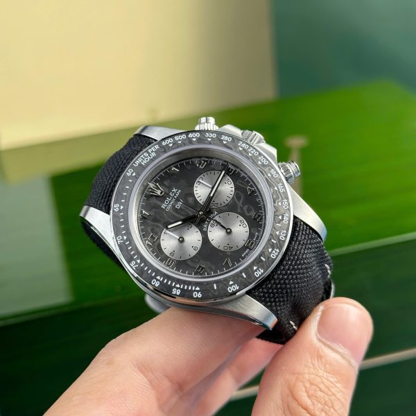 Rolex Cosmograph Daytona DiW Best Replica Watch Benzel Carbon 40mm (2)