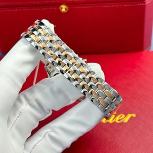 Cartier Panthere Demi Rose Gold Replica Watch Dial Mother Of Pearl AF Factory 27x36mm (2)