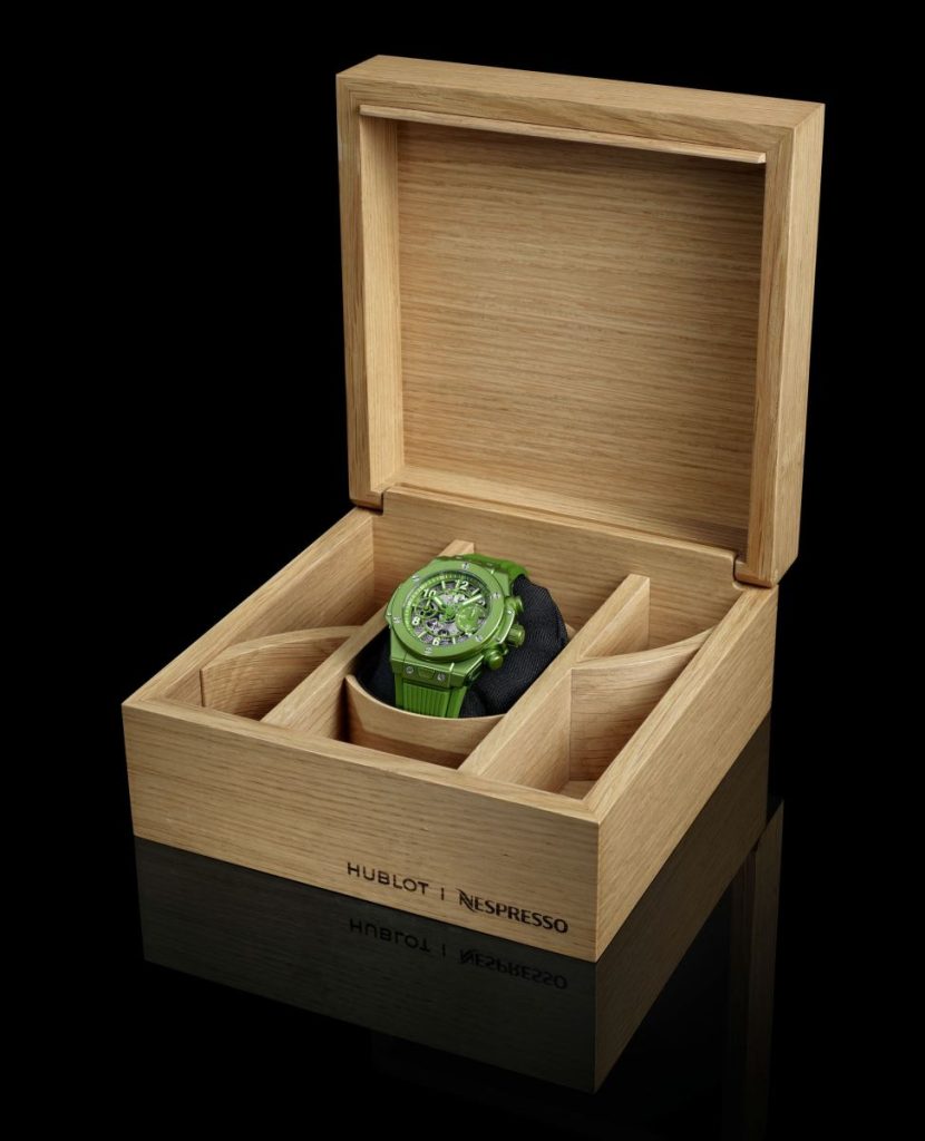 Hublot Big Bang Unico Nespresso Origin Watch The Perfect Blend of Style and Sustainability