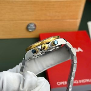 Omega Seamaster Diver 300M Chronograph Replica 11 Watch Blue Dial N1 Factory 44mm (2)