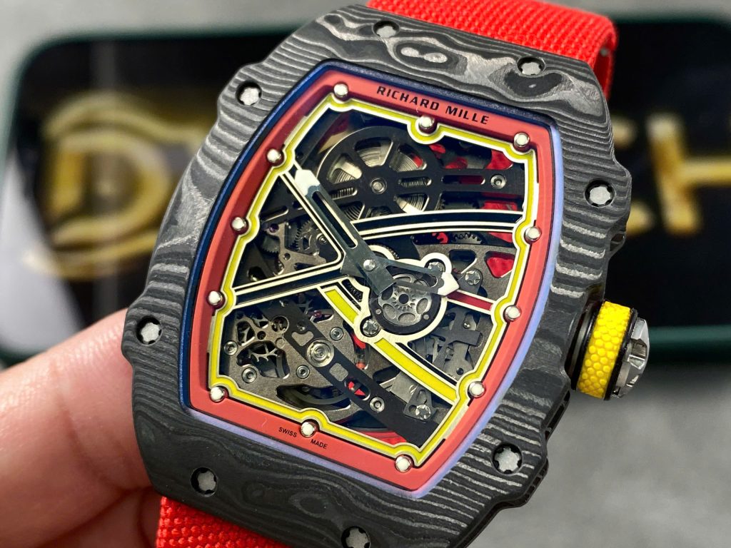 Richard Mille RM67-02 Carbon Best Replica Watch Weight 37 Grams 38.7 × 47 (1)