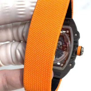 Richard Mille RM67-02 Carbon Best Replica Watch Weight 37 Grams Ultralight Orange 38.7×47 (2)