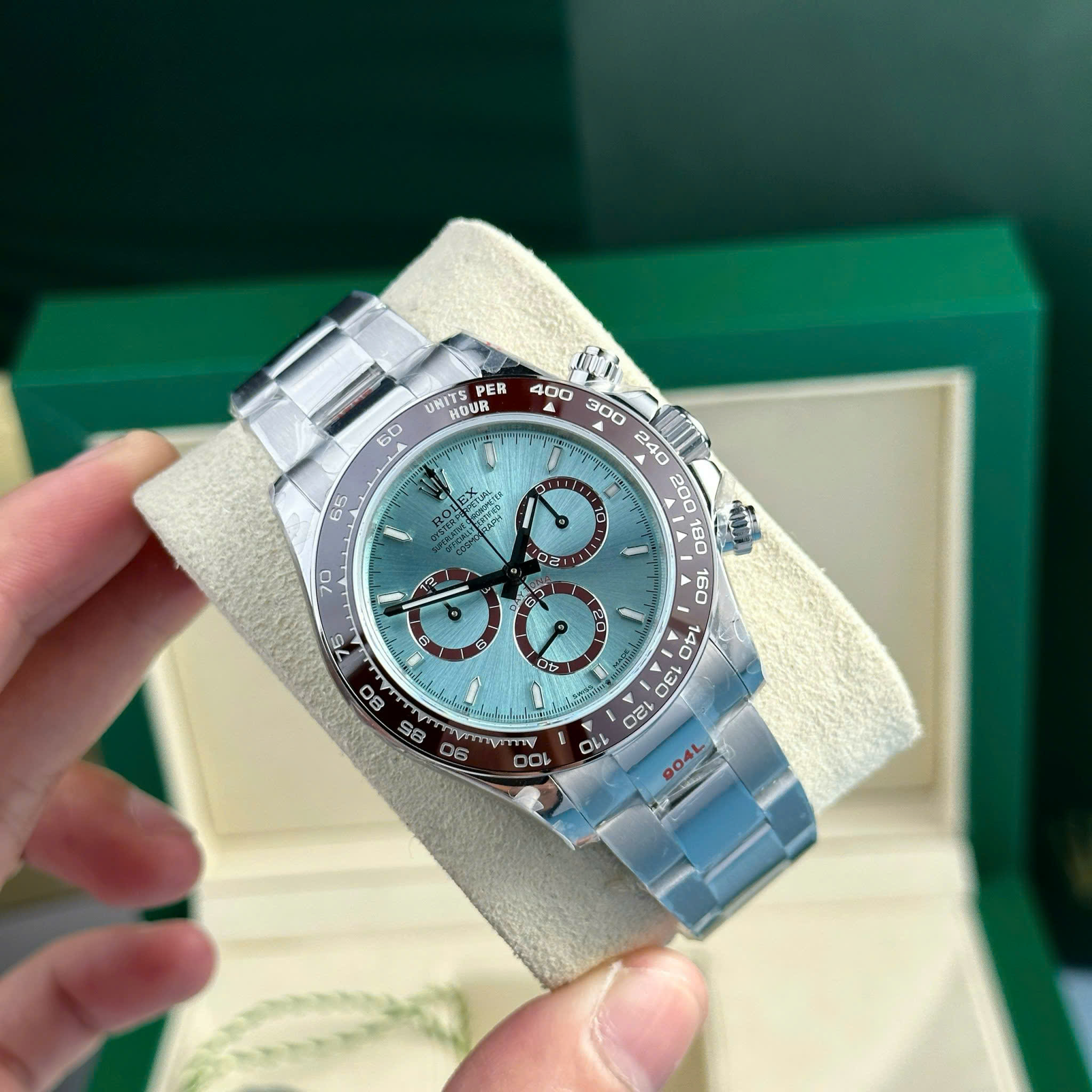 Rolex Cosmograph Daytona 126506 Replica 11 Watch Ice Blue Dial N Factory 40mm (2) Rolex Cosmograph Daytona 126506 Replica 11 Watch Ice Blue Dial N Factory 40mm (2)