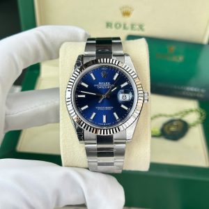 Rolex DateJust 126334 Best Replica Watches Dial Blue Oyster Strap VS Factory 41mm (2)