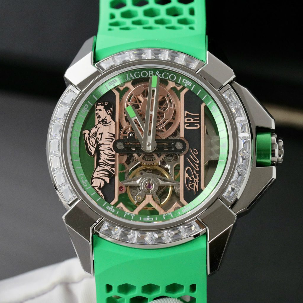 Jacob & Co Heart Of CR7 Replica 11 Watch Green 44mm (1)