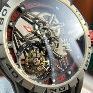 Roger Dubuis Excalibur Spider Titanium RDDBEX0545 Replica Watch Red BBR Factory 45mm (2)