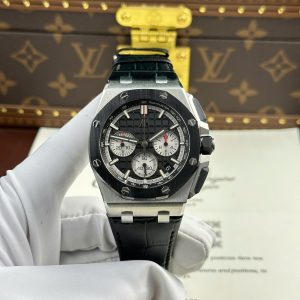 Audemars Piguet Replica Watch Royal Oak Offshore Chronograph 26420 Black Dial APP Factory 43mm (2)